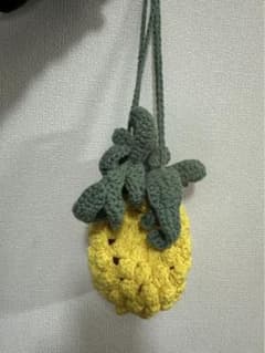 ハンドメイド　パイナップルポーチのサムネイル