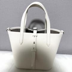 Beryl ベリル リサイクルレザーバケツバッグ クリーム - メルカリ