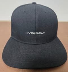 HYPEGOLF キャップ ブラック 黒 ハイプゴルフ - メルカリ