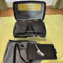 ブースター・グリドル付き SOTO ハイパワーツーバーナーコンロ ST-525
