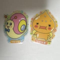 しずくちゃん　キラぷるステッカー　アセオ君　つむりんのサムネイル