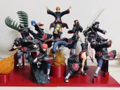ナルト 暁フィギュア10体＋THE TEN NINJA BASEセット - メルカリ