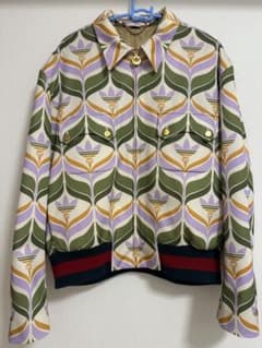 adidas x GUCCI グッチ トレフォイル 総柄 ジャケット 50のサムネイル