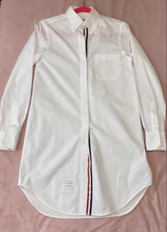 THOM BROWNE トムブラウン イタリア製 白 長袖シャツのサムネイル