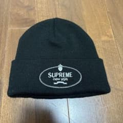 SUPREME ニット帽 ビーニー ブラックのサムネイル