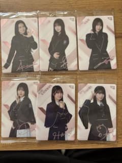 櫻坂46 ローソンカード 6枚セットのサムネイル