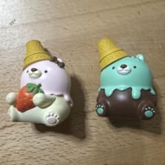 牛人のアイスクリームくまちゃん2種のサムネイル