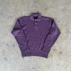 90s Polo by Ralph Lauren ニットポロシャツ ランブウールのサムネイル