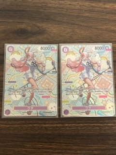 ワンピースカード　新時代の主役　ウタ　sp sec パラレル　2枚セットおまけ付のサムネイル