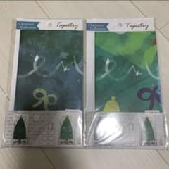 セリア　クリスマスタペストリー　新品のサムネイル