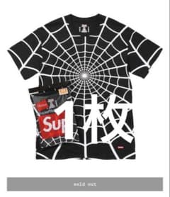 Supreme hanes spider man - メルカリ