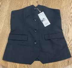 AZUL BY MOUSSY ベスト ブラックのサムネイル