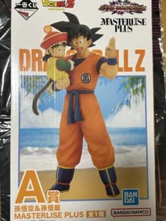 一番くじドラゴンボール A賞 孫悟空＆孫悟飯 フィギュア　未開封のサムネイル