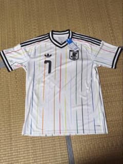 サッカー日本代表 アウェイユニフォーム 半袖 レプリカ 田中碧 2XL サッカー日本代表 アウェイユニフォーム 半袖 レプリカ 田中碧 2XL
