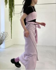 Barserange BRIG SKIRT su purple XS - メルカリ