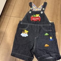 mikiHOUSE デニムオーバーオール 90のサムネイル
