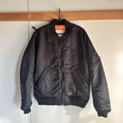 14AW WTAPS ブラック MA-1ジャケット M - メルカリ