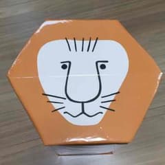 ぐりこ 引っ越しSALE開催中 様専用♡牛乳パック椅子 リサラーソン・ライオン風のサムネイル