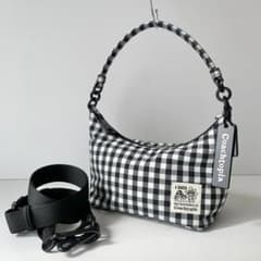 【COACH】コーチトピア　ループ　ギンガム　ショルダーバッグ 2way 新品 COACH】コーチトピア ループ ギンガム ショルダーバッグ 2way 新品