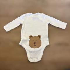 【GAP】くまけつ　ロンパース 3-6ヶ月用のサムネイル