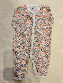 PETIT BATEAU プチバトー ロンパース カバーオール 6m/67cm