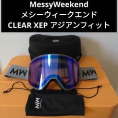 MessyWeekend メシーウィークエンド ゴーグル CLEAR XEP - メルカリ