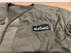 WILD THINGS オリーブグリーン キルティングジャケット　リバーシブルのサムネイル