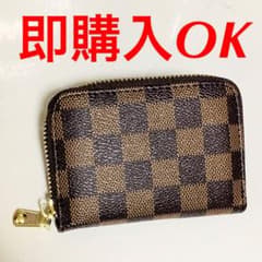 大容量 カードケース  名刺入れ 茶色 新品、匿名配送のサムネイル