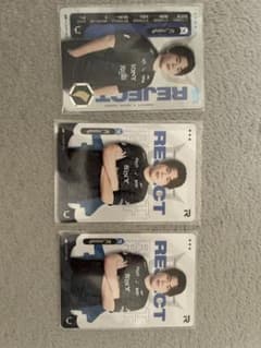 REJECT monoP 選手 トレーディングカード 3枚セットのサムネイル