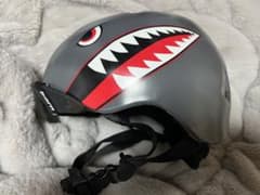 bern 子ども用ヘルメット サメデザイン グレー