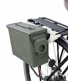 実物米軍アモボックス改造 サイドボックス 自転車・バイク用 試作品 