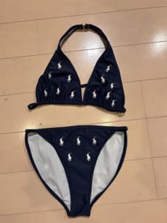 Polo Ralph Lauren ビキニ ネイビー 140 - メルカリ