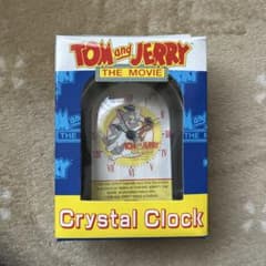 トムとジェリー クリスタルクロック 時計のサムネイル