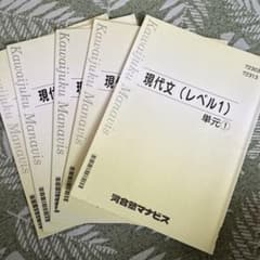 河合塾マナビス現代文レベル1・古典文法レベル2 河合塾マナビスのサムネイル