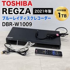TOSHIBA 東芝 REGZA ブルーレイ DBR-W1009 2021年製 - メルカリ