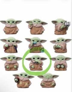 スターウォーズ マンダロリアン グローグー ソフビパペットマスコット　ペンダントのサムネイル