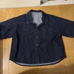 短丈半袖デニムシャツのサムネイル