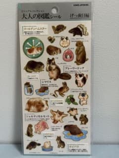 大人の図鑑シール げっ歯目編 - メルカリ