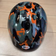 BELL 子ども用 自転車 ヘルメット カモフラージュ柄52-56cm205gのサムネイル