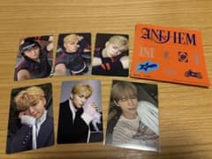 INI後藤威尊 ANTHEM トレカ・タワレコL版ハーフ生写真・ステッカーセットのサムネイル