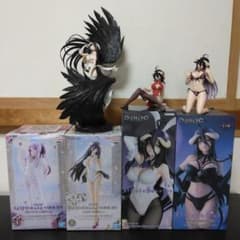 オーバーロード アルベド シャルティア プライズフィギュア 7体セット