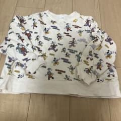 Disney all-over print sweatshirt, size 110cm