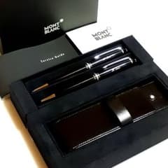 I*a様 【訳あり】MONTBLANC 万年筆 ボールペン 2本セット 専用ケー