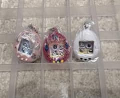 たまごっちシャカシャカチャームコレクション　てんしっちピンク　等3点のサムネイル