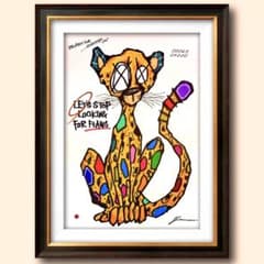 美しさが目覚めるとき 」｜絵画 原画 抽象画 絵 動物画 ドローイング