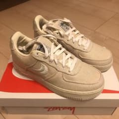 STUSSY NIKE AIR FORCE 1 LOW FOSSIL STONEのサムネイル