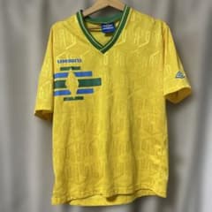 アンブロ ビンテージシャツ 練習着 90s ブラジル代表 アンブロ ビンテージシャツ 練習着 90s ブラジル代表 - メルカリ