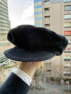 希少 美品　♡ Dior キャスケット　デニム　帽子　58サイズ 希少 美品 ♡ Dior キャスケット デニム 帽子 58サイズ - メルカリ