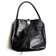 【美品】レッドムーン/マールボロ限定レザーショルダーバッグ/コンチョ/フリンジ 美品】レッドムーン/マールボロ限定レザーショルダーバッグ/コンチョ