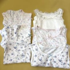 Combi mini 肌着 120 半袖 2枚 タンクトップ 3枚 セットのサムネイル